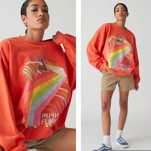 urban outfitters Pink Floyd graphic sweatshirt
